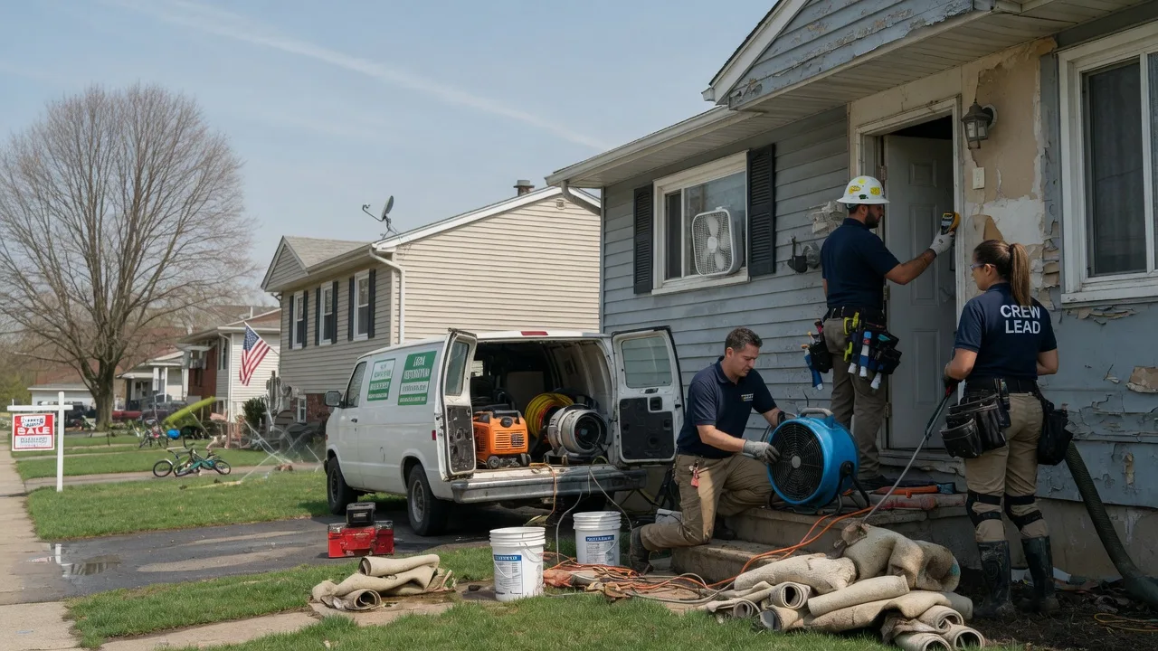 Flood Cleanup in Jeannette, PA near me