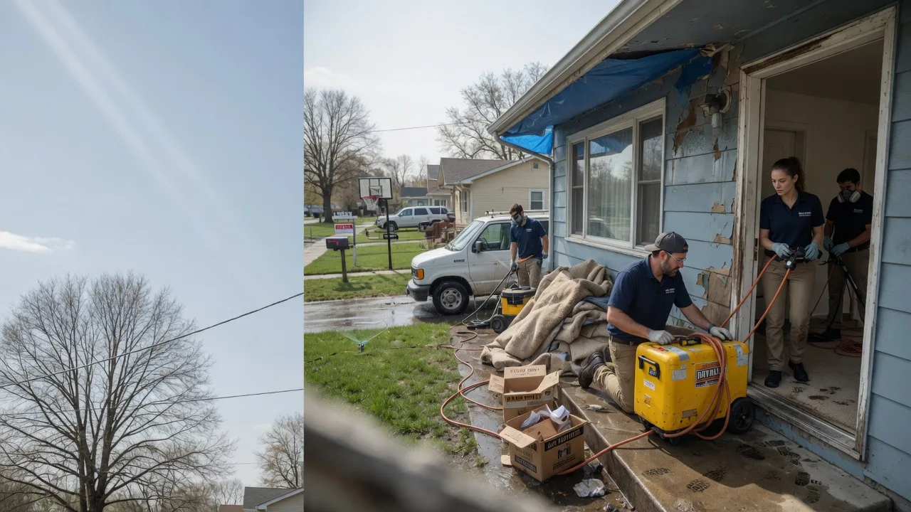Basement Flood Cleanup in Jeannette, PA near me